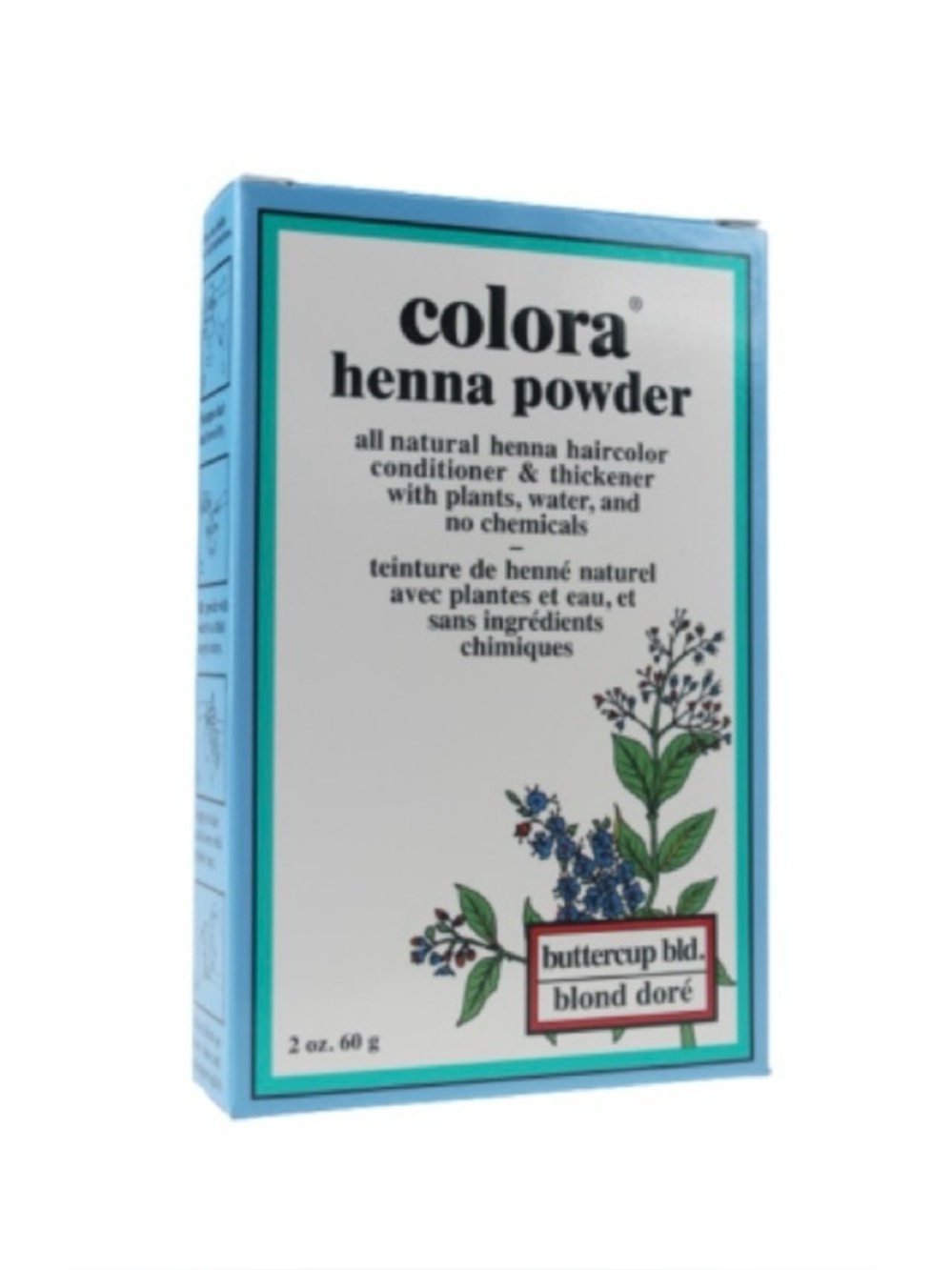 Colora Henna Natural Hair Colour | Buttercup Blonde